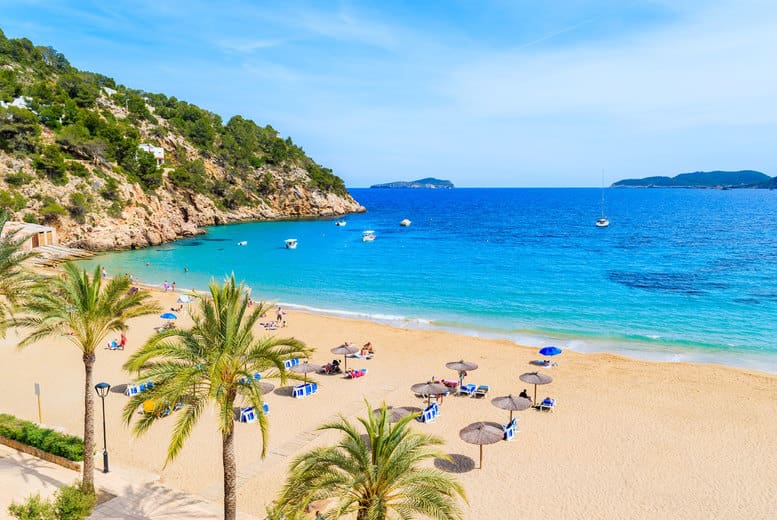 Ibiza, Spain Beach Holiday: Half-Board Hotel & Return Flights